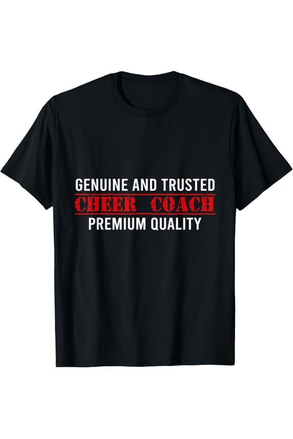 Exquisite and comfortable-Cheer Coach Trust Cheerleading Cheering Team T-Shirt
