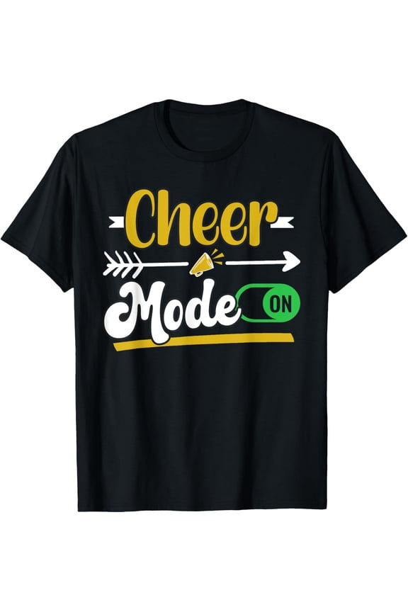 Exquisite and comfortable-Cheer Mode On Cheerleading Cheerleader T-Shirt