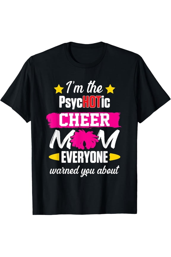 Exquisite and comfortable-Cheer Mom Hot Proud Cheerleading Cheering T-Shirt