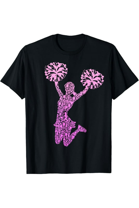 Exquisite and comfortable-Cheerleading Cheerleader Cheer Girl Youth Team Squad T-Shirt