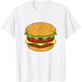 thumbnail image 1 of Exquisite and comfortable-Cheeseburger T-Shirt, 1 of 4