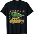 thumbnail image 1 of Exquisite and comfortable-Christmas Tree Taxi Driver Cab Taxis Drivers T-Shirt, 1 of 4