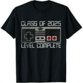 thumbnail image 1 of Exquisite and comfortable-Class Of 2025 Level Complete Video Gamer Senior Graduation T-Shirt, 1 of 4
