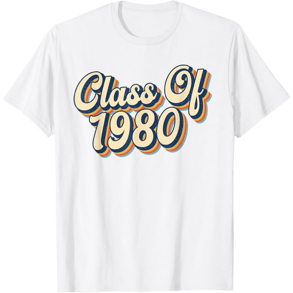 Exquisite and comfortable-Class of 1980 High School Reunion Vintage T-Shirt