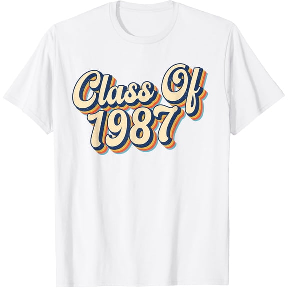 Exquisite and comfortable-Class of 1987 High School Reunion Vintage T-Shirt