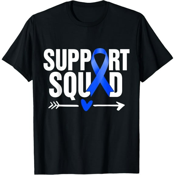 Exquisite and comfortable-Colon Cancer Warrior Support Squad Colorectal Colon Cancer T-Shirt