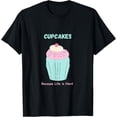 thumbnail image 1 of Exquisite and comfortable-Colored cupcakes T-Shirt, 1 of 4