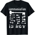thumbnail image 1 of Exquisite and comfortable-Communication is key T-Shirt, 1 of 4