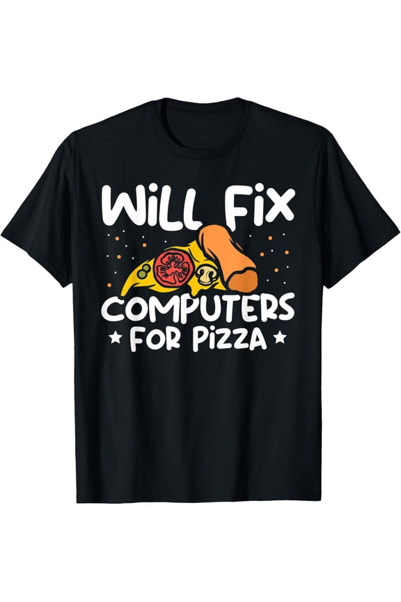Exquisite and comfortable-Computer Technician - IT Tech Pizza Lover Computer Repair T-Shirt