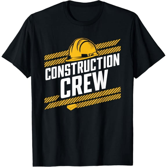 Exquisite and comfortable-Construction Crew Hard Hat Safety First T-Shirt
