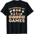 thumbnail image 1 of Exquisite and comfortable-Cool Board Games For Men Women Game Nerd Gamer Chess Lovers T-Shirt, 1 of 4