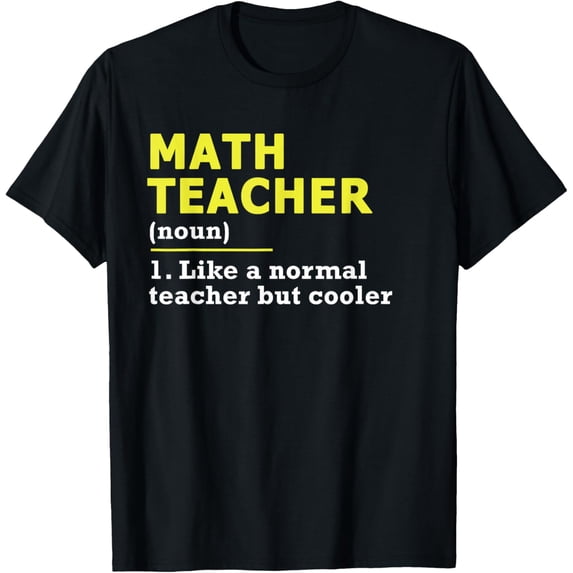 Exquisite and comfortable-Cool Math Teacher T-Shirt