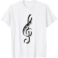 thumbnail image 1 of Exquisite and comfortable-Cool Piano Art Men Women Musical Notes Piano Player Treble T-Shirt, 1 of 1