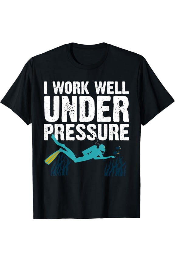 Exquisite and comfortable-Cool Scuba Diving For Men Women Ocean Scuba Diver Snorkeling T-Shirt