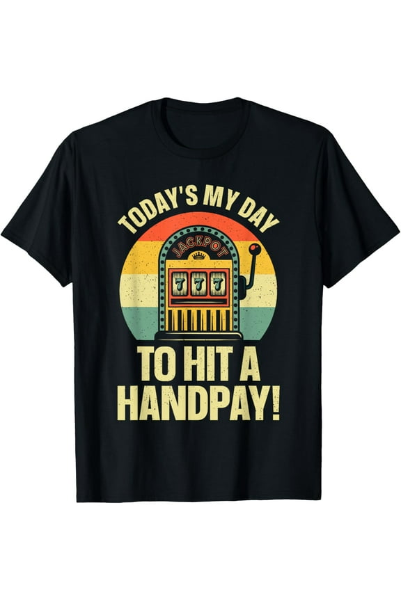 Exquisite and comfortable-Cool Slot Machine Design For Men Women Casino Gambling Lover T-Shirt