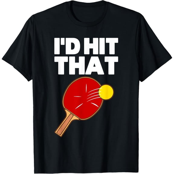 Exquisite and comfortable-Cool Table Tennis Design For Men Women Game Ping Pong Lovers T-Shirt