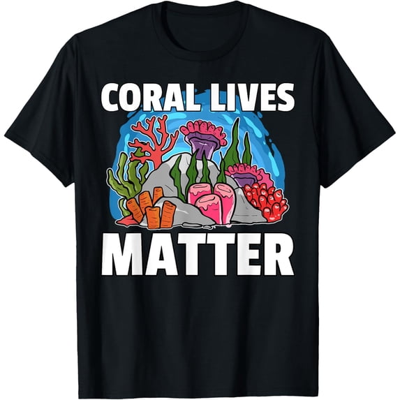 Exquisite and comfortable-Coral Reef Gift Aquariums For A Aquarist T-Shirt