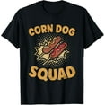 thumbnail image 1 of Exquisite and comfortable-Corn Dog Squad Stick Dogs Corndog Man Stick T-Shirt, 1 of 4