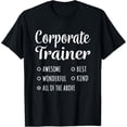 thumbnail image 1 of Exquisite and comfortable-Corporate Trainer Shirt Funny Gift T-Shirt, 1 of 4