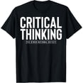 thumbnail image 1 of Exquisite and comfortable-Critical Thinking T-Shirt, 1 of 4