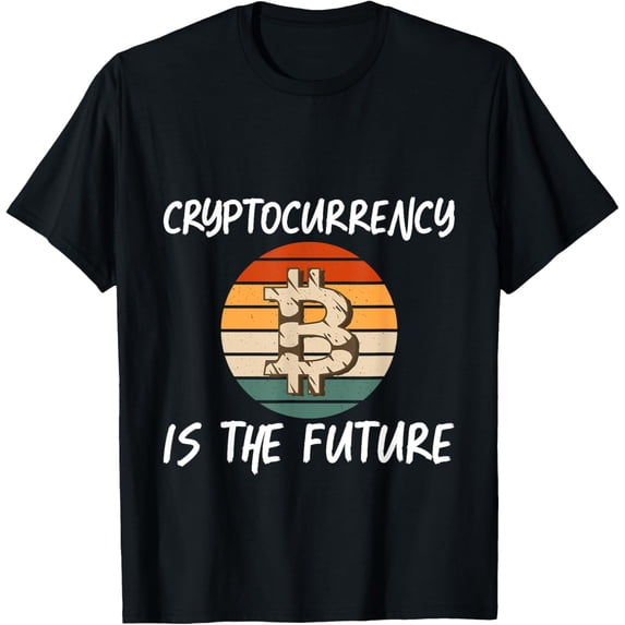 Exquisite and comfortable-Cryptocurrency Is The Future Blockchain Digital Trader --- T-Shirt