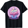 thumbnail image 1 of Exquisite and comfortable-Cupcake Art For Men Women Boys Girls Dessert Lover Cupcake T-Shirt, 1 of 4