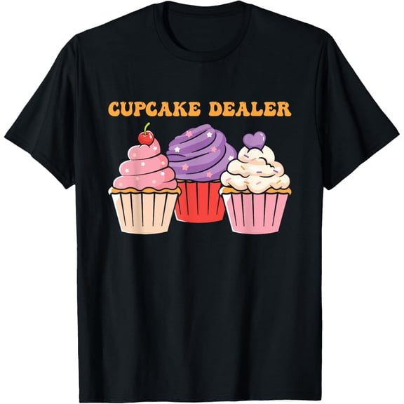 Exquisite and comfortable-Cupcake Design For Men Women Kids Pastry Food Cupcake Lover T-Shirt