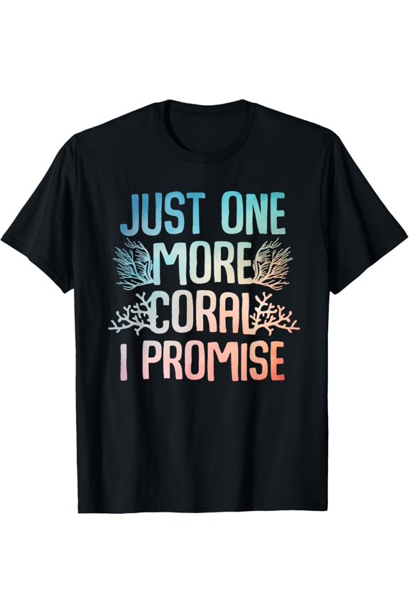 Exquisite and comfortable-Cute Coral Art For Men Women Aquarium Coral Fish Tank Lovers T-Shirt