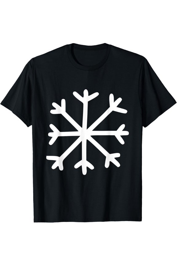 Exquisite and comfortable-Cute Snowflake T-Shirt