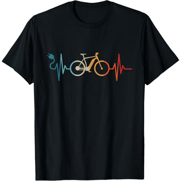 Exquisite and comfortable-Cycling Electric Bicycle Cyclist E-Bike T-Shirt