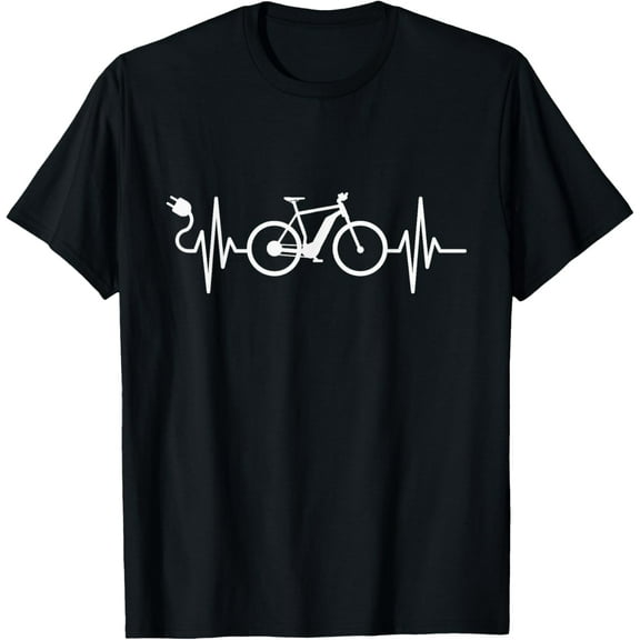 Exquisite and comfortable-Cycling Electric Bicycle Cyclist E-Bike T-Shirt