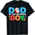 thumbnail image 1 of Exquisite and comfortable-Dad Birthday Boy Kids Beach Ball Theme Party Pool Matching T-Shirt, 1 of 4