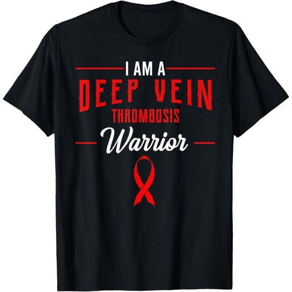 Exquisite and comfortable-Deep Vein Thrombosis Warrior DVT Awareness Ribbon Advocate T-Shirt