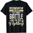 thumbnail image 1 of Exquisite and comfortable-Degenerative Disc Disease Is A Daily Battle DDD Warrior T-Shirt, 1 of 4