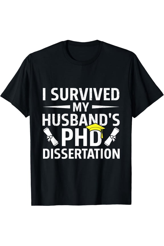 Exquisite and comfortable-Dissertation Defended Funny Ph.D. Dissertation Womens T-Shirt