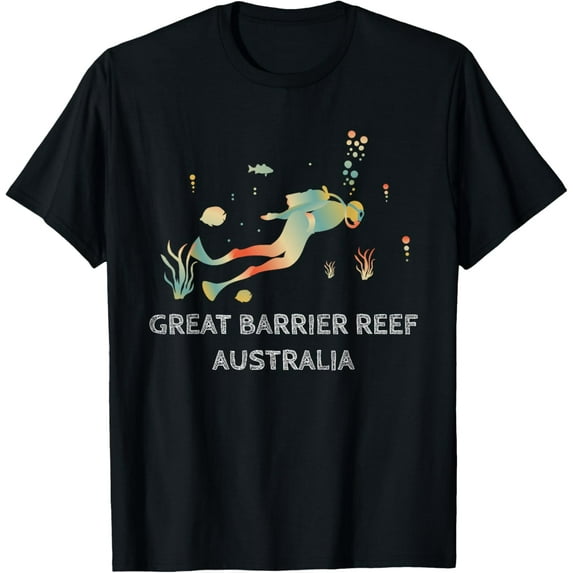 Exquisite and comfortable-Diving at Great Barrier Reef, Australia Vintage T-Shirt T-Shirt