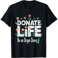 thumbnail image 1 of Exquisite and comfortable-Donate Life Be An Organ Donor Awareness Green Ribbon Mens T-Shirt, 1 of 4
