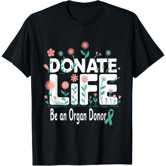 Exquisite and comfortable-Donate Life Be An Organ Donor Awareness Green Ribbon Mens T-Shirt