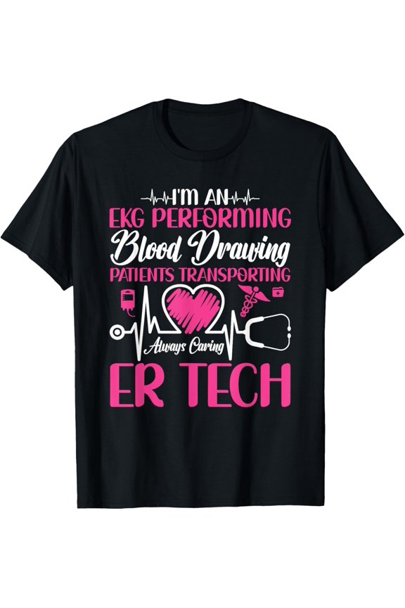 Exquisite and comfortable-ER Crew Saying Emergency Room Technician ER Technician T-Shirt