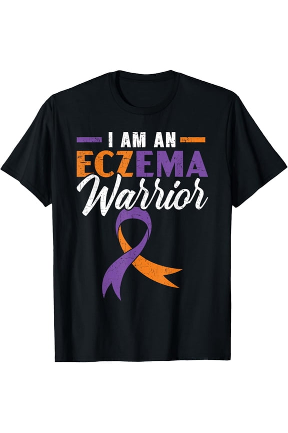 Exquisite and comfortable-Eczema Warrior Dermatitis Skin Condition Eczema Awareness T-Shirt