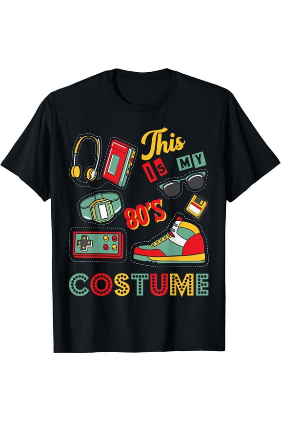 Exquisite and comfortable-Eighties Retro 1980s Costume Birthday Party Girls & Womens T-Shirt