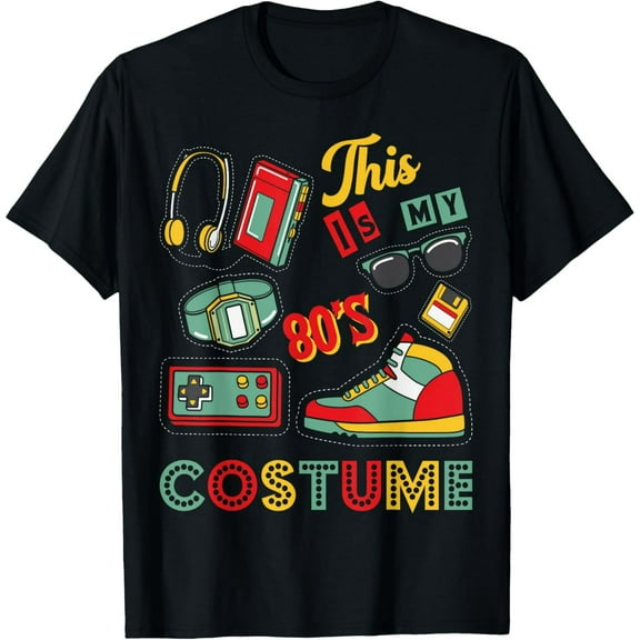 Exquisite and comfortable-Eighties Retro 1980s Costume Birthday Party Girls & Womens T-Shirt