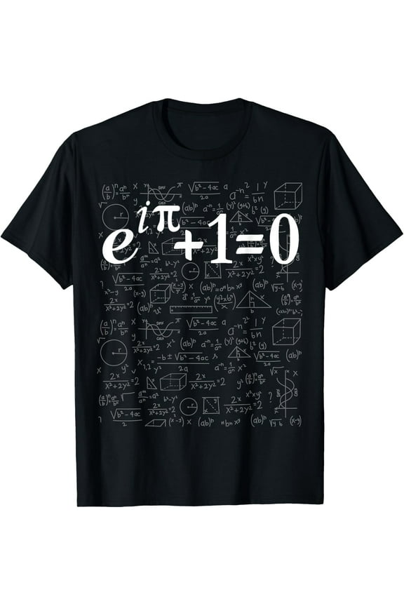 Exquisite and comfortable-Euler's Identity Math Science Fun Most Beautiful Equation T-Shirt