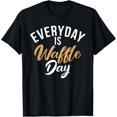 thumbnail image 1 of Exquisite and comfortable-Everyday is Waffle Day Waffle T-Shirt, 1 of 4