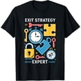 thumbnail image 1 of Exquisite and comfortable-Exit Strategy Expert Escape Room T-Shirt, 1 of 4