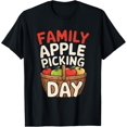 thumbnail image 1 of Exquisite and comfortable-Family Apple Picking Day Squad funny fall harvest T-Shirt, 1 of 4