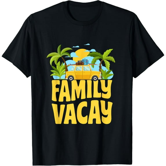 Exquisite and comfortable-Family Vacay Spring Vacation Summer Break Memories Matching T-Shirt