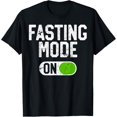 thumbnail image 1 of Exquisite and comfortable-Fasting Mode On, Funny Intermittent Fasting Shirt T-Shirt, 1 of 4