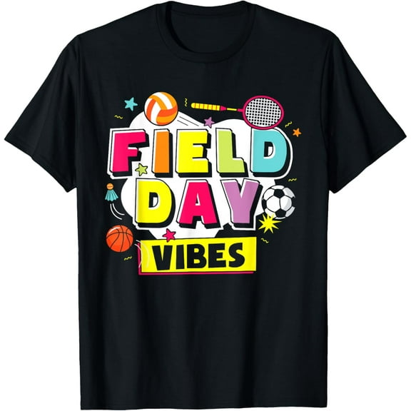 Exquisite and comfortable-Field Day Sports School T-Shirt