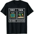 thumbnail image 1 of Exquisite and comfortable-First Teach Then Beach Teachers Last Day Of School T-Shirt, 1 of 4